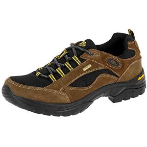 Lico Brütting Grand Canyon Herren Trekking- & Wanderhalbschuhe, Braun/ Schwarz/ Gelb, 36 EU