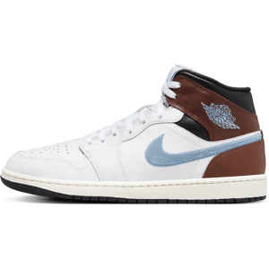 Air Jordan 1 Mid SE-sko til mænd - hvid hvid 48.5