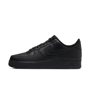 Nike Air Force 1 '07-sko til mænd - sort sort 51.5
