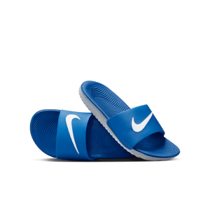 Nike Kawa-badesandal til små/store børn - blå blå 31