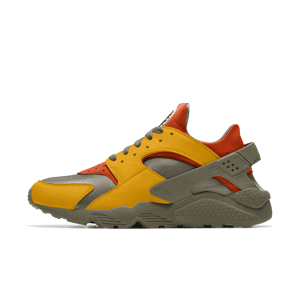 Custom Nike Air Huarache By You-sko til mænd - grøn grøn 49.5