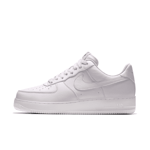 Custom Nike Air Force 1 Low By You-sko til mænd - hvid hvid 35.5