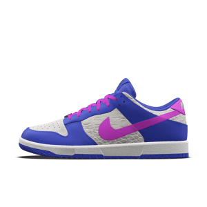 Custom Nike Dunk Low Unlocked By You-sko - blå blå 49.5