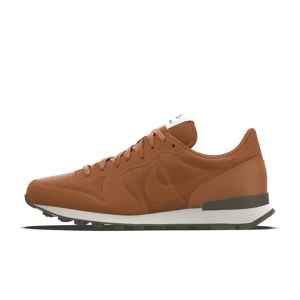 Custom Nike Internationalist By You-sko til mænd - brun brun 46