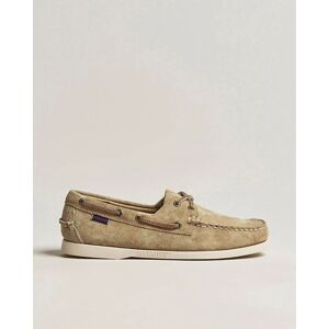 Sebago Docksides Suede Boat Shoe Beige Camel men EU45 Beige