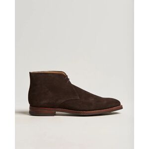 Crockett & Jones Tetbury Chukka Dark Brown Suede men EU42,5 Brun