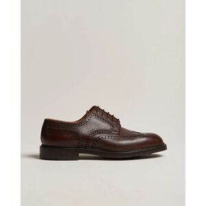 Crockett & Jones Pembroke Derbys Dark Brown Grained Calf men EU44,5 Brun