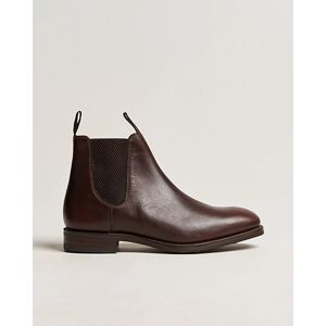 Loake 1880 Chatsworth Chelsea Boot Dk Brown Waxy Calf men EU40 Brun