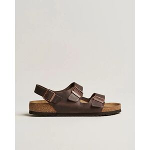 BIRKENSTOCK Milano Classic Footbed Habana Oiled Leather men 44 Brun