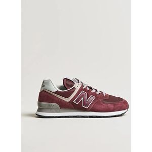 New Balance 574 Sneakers Burgundy men EU43 Rød