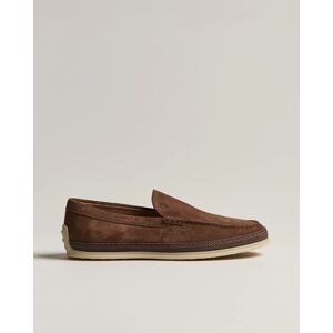 Tod's Raffia Loafer Brown Suede men EU45,5 Brun