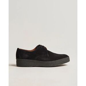 Sanders Gibson Lo Top Derby Black Suede men EU45,5 Sort