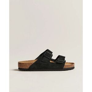 BIRKENSTOCK Arizona Soft Footbed Black Suede men 44 Sort