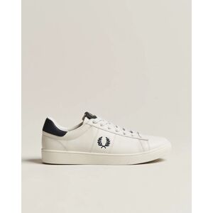 Fred Perry Spencer Leather Sneakers Porcelain/Navy men 43 Hvid