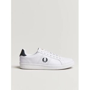 Fred Perry B721 Leather Sneakers White/Navy men 46 Hvid