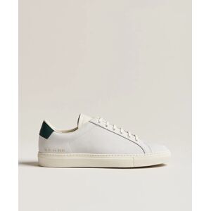 Common Projects Retro Pebbled Nappa Leather Sneaker White/Green men 41 Hvid