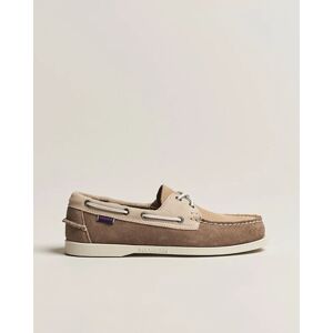 Sebago Docksides Portland Jib Boat Shoe Sage/Taupe/Camel men EU41 Brun