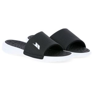 Trespass Slide Badesandaler / Sandal Med Pude-Sort/hvid-42