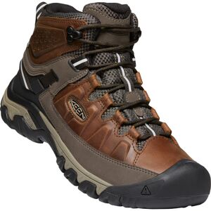 Keen Men's Targhee III Waterproof Mid Chestnut/Mulch 44.5, Chestnut/Mulch