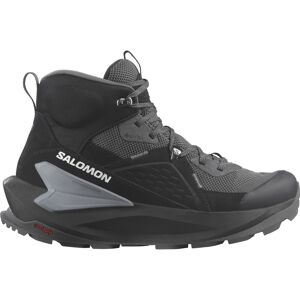 Salomon Men's Elixir Mid GORE-TEX Black/Magnet/Quiet Shade 45 1/3, Black/Magnet/Quiet Shade