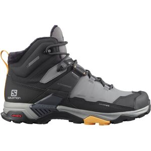 Salomon Men's X Ultra 4 Mid Winter Thinsulate CSWP Quiet Shade/Black/Warm Apricot 48, Quiet Shade/Black/Warm Apricot