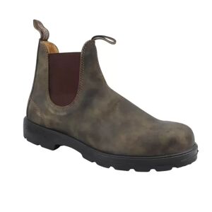 Blundstone Elastic Sided Boot 989-585 RUSTIC BROWN 42