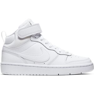 Nike Court Borough Mid 2 Sneakers Unisex Konfirmation Sko Hvid 40