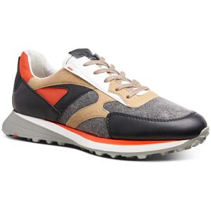 Lloyd Avon Herre Sneaker Black/beige/weiss/orange Str. 46