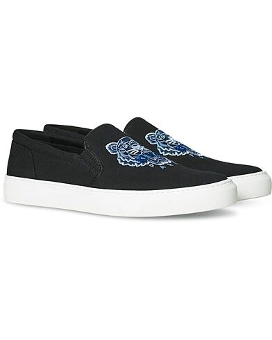 Kenzo Tiger Slip On Sneaker Black men 41 Sort