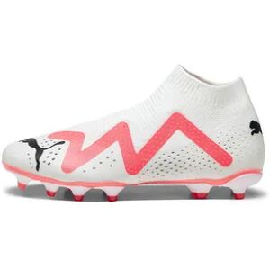 Puma FUTURE MATCH LL FG/AG - Botas de fÃºtbol hombre white-puma black-fire orchid