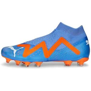 Puma FUTURE MATCH+ - Botas de fÃºtbol con tacos moldeados hombre blue glimmer/puma white/ultra orange