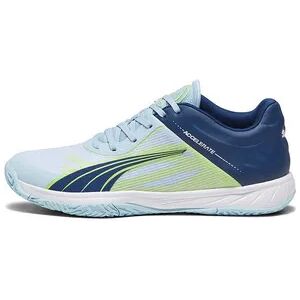 Puma ACCELERATE TURBO - Zapatillas de balonmano hombre silver sky/persian blue/puma white