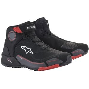 Zapatillas Alpinestars Honda Cr-X Drystar Riding Negro Rojo Gris  2611721-1031