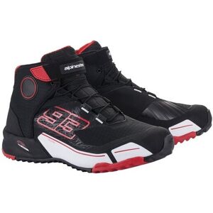 Zapatillas Alpinestars MM93 CR-X Drystar Negro Rojo Blanco  2611921-132