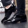 FDFD Zapatos de negocios casuales para hombres Zapatos de cuero con punta puntiaguda Zapatos de cuero con cordones transpirables