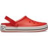 Crocs off court logo zueco hombre Rojo (41-42)