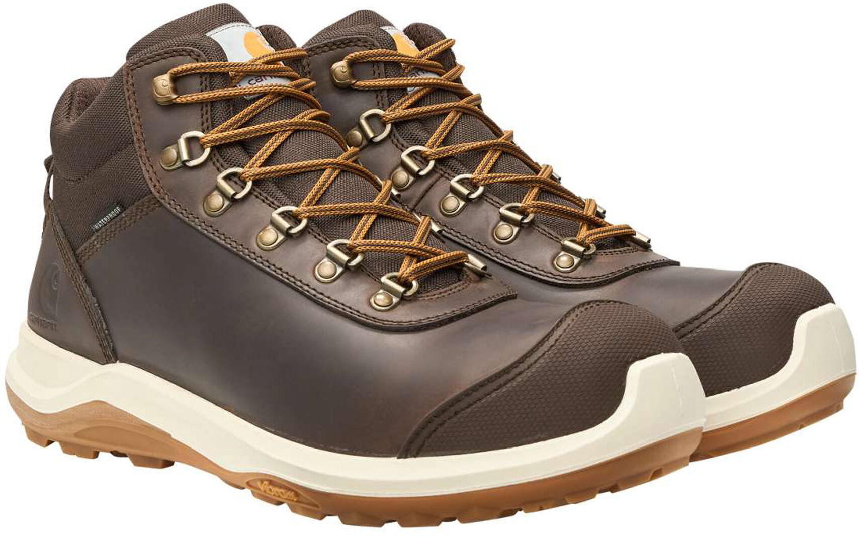 Carhartt Wylie Waterproof S3 Safety Botas - Marrón (38)