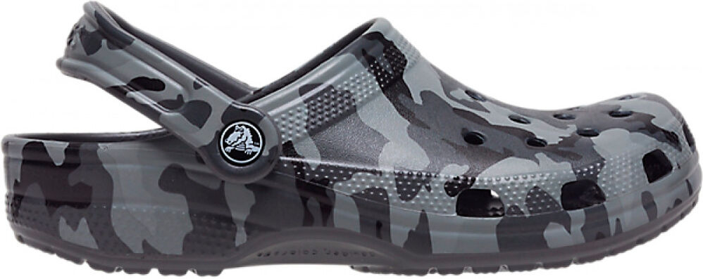 Crocs classic printed camo zueco hombre Gris (11)