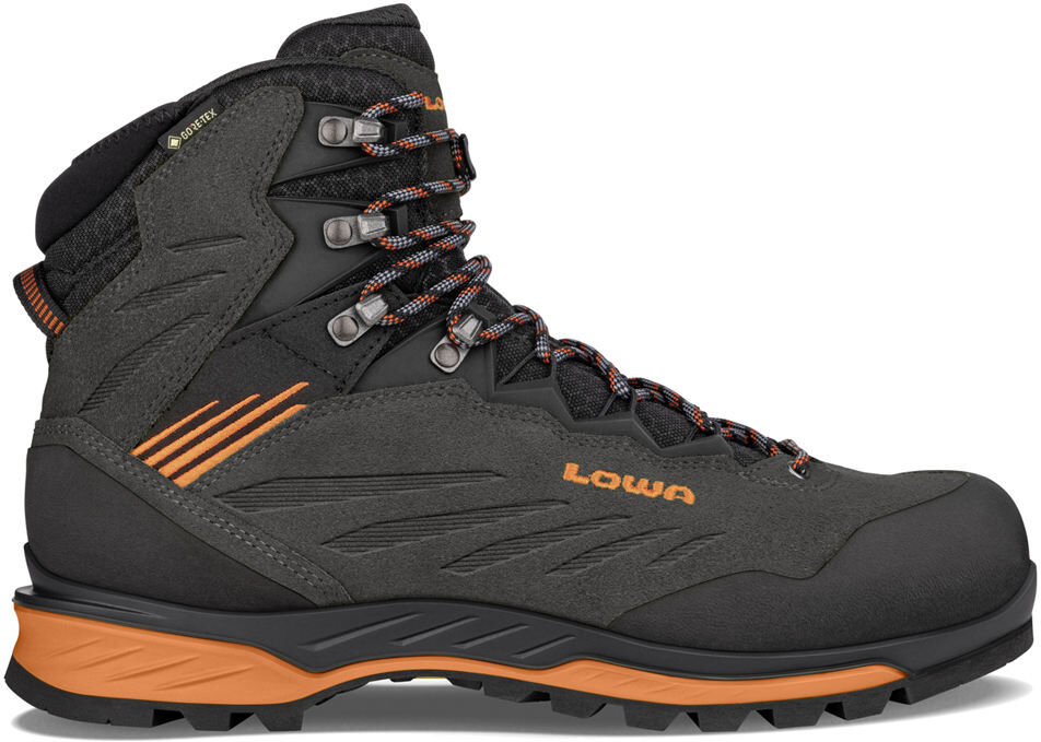 Lowa cadin ii gtx mid bota montaña cuero hombre Gris (45)