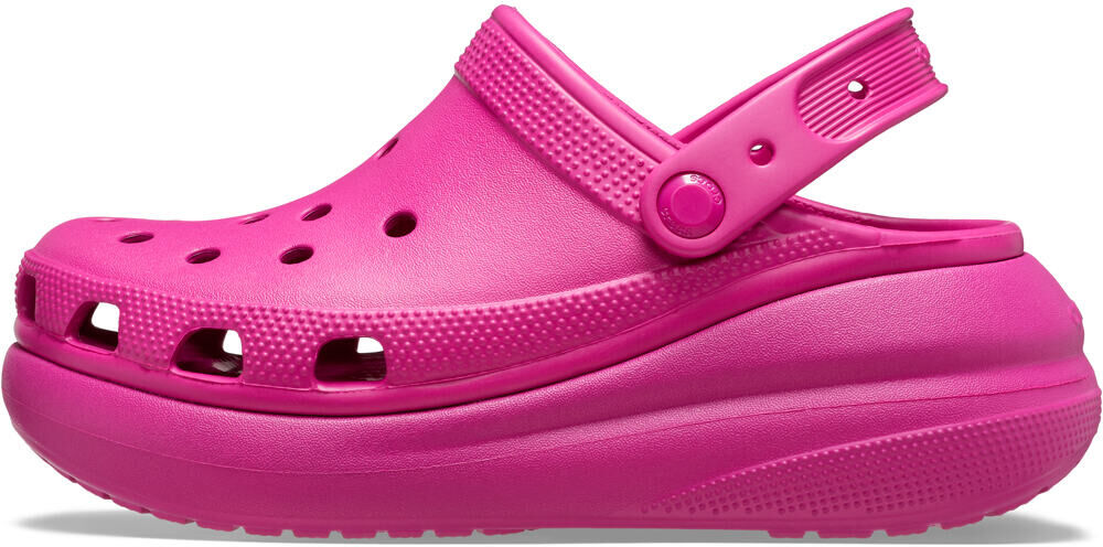 Crocs classic crush zueco hombre Rosa (9)