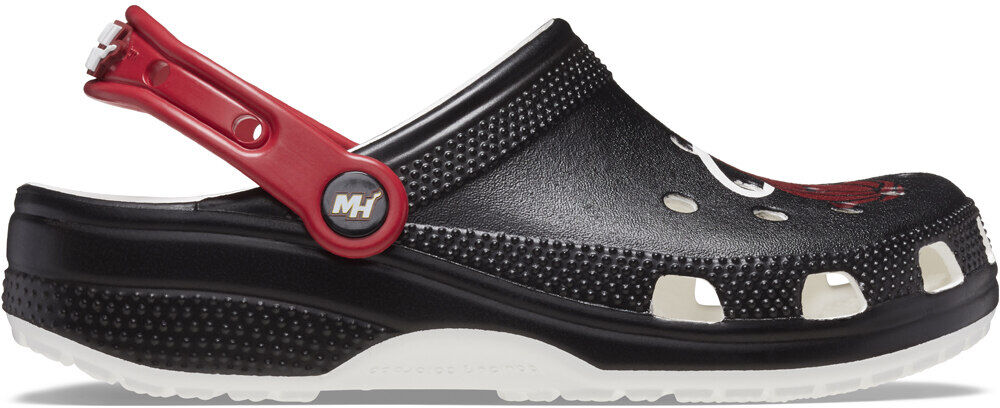 Crocs nba miami heat zueco hombre Negro (42-43)