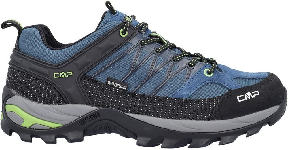 Cmp rigel low waterproof zapatilla trekking hombre Azul (47)