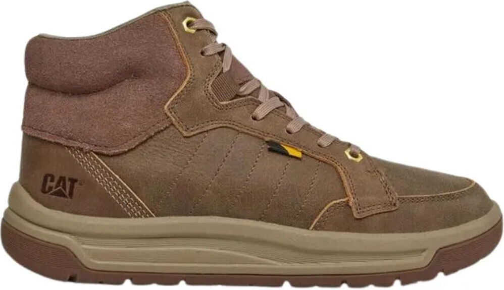 Cat apa cush mid zapatilla moda hombre Marron (44)