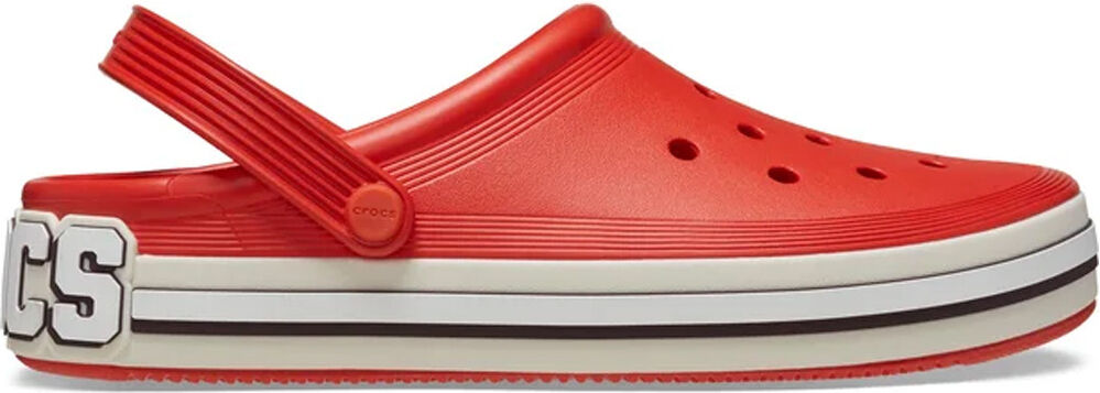 Crocs off court logo zueco hombre Rojo (43-44)