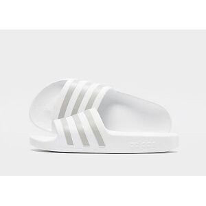 adidas Originals Adilette Aqua Slides Women's, White  - White - Size: 40 2/3