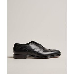 Loake 1880 Buckingham Brogue Black Calf - Musta - Size: One size - Gender: men