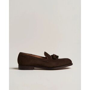 Crockett & Jones Cavendish Tassel Loafer Dark Brown Suede - Ruskea - Size: One size - Gender: men