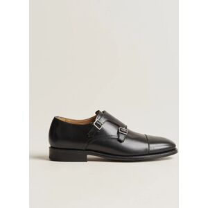 Myrqvist Ålsten Double Monkstrap Black Calf - Harmaa - Size: S M L XL XXL - Gender: men