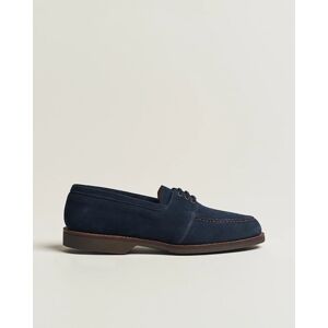 Crockett & Jones Falmouth Deck Shoes Ocean Suede - Sininen - Size: W31 W32 W33 W34 W36 - Gender: men