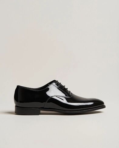 Crockett & Jones Overton Oxfords Black Patent